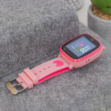 Išmanusis laikrodis vaikams Hoco 1,44" 2G su skambinimo funkcija Y100 rožinis