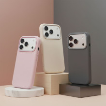 Case for iPhone 16 PRO MAX Forcell F-Protect Frame Premium compatible with Magsafe gray Case for iPhone 16 PRO MAX Forcell F-Protect Frame Premium compatible with Magsafe gray