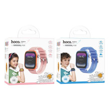 Išmanusis laikrodis vaikams Hoco 1,83" 4G GPS su skambinimo funkcija Y101 rožinis