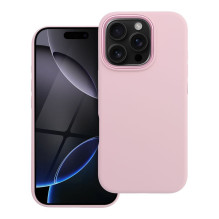 „iPhone 16 PRO Forcell F-Protect Frame Premium“ dėklas, suderinamas su „Magsafe“, rožinis
