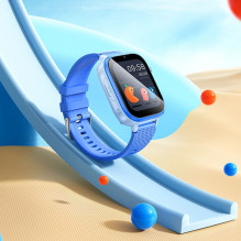 Smartwatch for kids Hoco 1,83" 4G GPS with call function Y101 blue