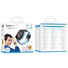 Smartwatch for kids Hoco 1,69" 4G GPS with call function Y104 blue
