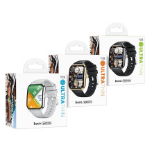 Smartwatch Hoco 1,96" AMOLED IP67 with call function Y28 silver