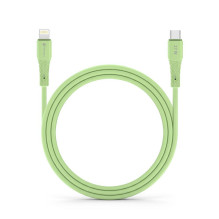Cable USB C to Lightning Forcell F-Energy PD 3A 27W Silicone 1 m C346 green