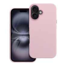 „iPhone 16 Forcell F-Protect Frame Premium“ dėklas, suderinamas su „Magsafe“, rožinis „iPhone 16 Forcell F-Protect Frame Premium“ dėklas, suderinamas su „Magsafe“, rožinis