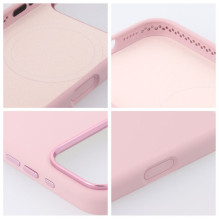 Case for iPhone 16 Forcell F-Protect Frame Premium compatible with Magsafe pink Case for iPhone 16 Forcell F-Protect Frame Premium compatible with Magsafe pink
