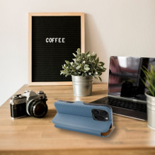 Flip case for iPhone 16 PLUS Folio Side Magnet blue Flip case for iPhone 16 PLUS Folio Side Magnet blue