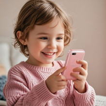 Išmanusis telefonas vaikams Hoco 2,8" 2G Y102 rožinis