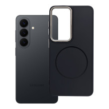 Case for Samsung S26 Frame Mag Cover compatible with MagSafe black