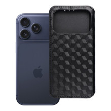 Flip case for iPhone 17 PRO Cubic Book black Flip case for iPhone 17 PRO Cubic Book black