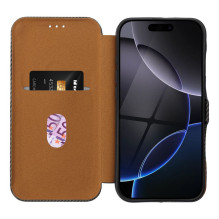 Flip case for iPhone 16 PLUS Folio Side Magnet brown Flip case for iPhone 16 PLUS Folio Side Magnet brown