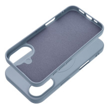 Case for iPhone 17 AIR Silicone Mag Cover compatible with MagSafe (big hole) jasnoniebieski