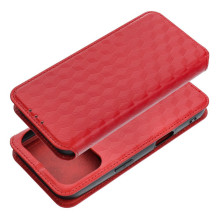 Flip case for iPhone 17 Cubic Book red