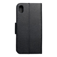 Atverčiamas dėklas Xiaomi Redmi 7A Fancy Book, juodas Atverčiamas dėklas Xiaomi Redmi 7A Fancy Book, juodas