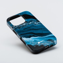 „iPhone 16 PLUS“ dėklas „Forcell F-Protect Mirage“, suderinamas su „Magsafe“ ir kariniu smūgio testu, atsparus giliavand