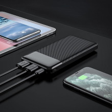 Powerbank Hoco 10000 mAh 2A J72 juoda