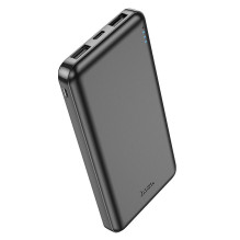 Išorinė baterija Hoco 10000 mAh 2,1A J100, juoda