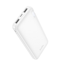 HOCO maitinimo blokas 10000 mAh 2A J128 baltas