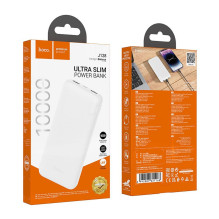 HOCO maitinimo blokas 10000 mAh 2A J128 baltas