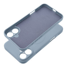 Xiaomi Redmi 15 4G / 5G (171,1 mm) silikoninis Mag dėklas, suderinamas su MagSafe, šviesiai mėlynas
