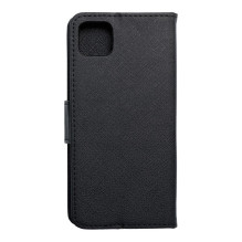 Atverčiamas dėklas, skirtas „Samsung A22 5G Fancy Book“, juodas