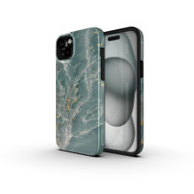 „iPhone 16 PLUS“ dėklas „Forcell F-Protect Mirage“, suderinamas su „Magsafe Military Drop-Test“, žalias marmuras „iPhone 16 PLUS“ dėklas „Forcell F-Protect Mirage“, suderinamas su „Magsafe Military Drop-Test“, žalias marmuras