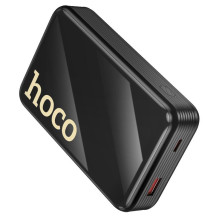 Išorinė baterija Hoco 20000 mAh QC PD 22,5W su integruotais laidais USB C + Lightning Q37A juoda