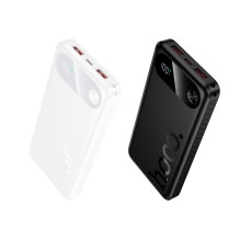 Powerbank Hoco 10000 mAh QC PD 22,5W J154 baltas