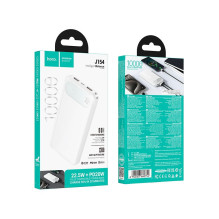 Powerbank Hoco 10000 mAh QC PD 22,5W J154 baltas