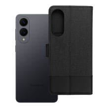 Atverčiamas dėklas, skirtas „Samsung S25 EDGE Gomma Book“, juodas