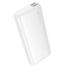 Nešiojamoji baterija Hoco 10000 mAh 2A J158A, balta