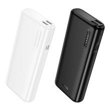 Nešiojamoji baterija Hoco 10000 mAh 2A J158A, balta