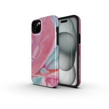 „iPhone 16 PLUS“ dėklas „Forcell F-Protect Mirage“, suderinamas su „Magsafe Military Drop-Test“, rausvo marmuro spalvos „iPhone 16 PLUS“ dėklas „Forcell F-Protect Mirage“, suderinamas su „Magsafe Military Drop-Test“, rausvo marmuro spalvos