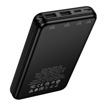 Powerbank Hoco 10000 mAh 2A J165 juoda