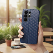 Atverčiamas dėklas Xiaomi Redmi NOTE 15 5G Cubic Book, mėlynas