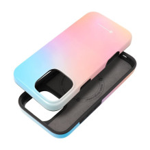 „iPhone 16 PRO MAX“ dėklas „Forcell F-Protect Mirage“, suderinamas su „Magsafe Military Drop-Test“, rausvai mėlynas „iPhone 16 PRO MAX“ dėklas „Forcell F-Protect Mirage“, suderinamas su „Magsafe Military Drop-Test“, rausvai mėlynas