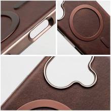 „iPhone 11 Gentleman Mag Cover“ dėklas, suderinamas su „MagSafe“, rudas „iPhone 11 Gentleman Mag Cover“ dėklas, suderinamas su „MagSafe“, rudas