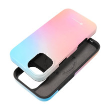 „iPhone 16 PLUS“ dėklas „Forcell F-Protect Mirage“, suderinamas su „Magsafe Military Drop-Test“, rausvai mėlynas „iPhone 16 PLUS“ dėklas „Forcell F-Protect Mirage“, suderinamas su „Magsafe Military Drop-Test“, rausvai mėlynas