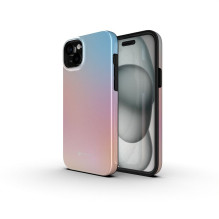 Case for iPhone 16 PLUS Forcell F-Protect Mirage compatible with Magsafe Military Drop-Test pinky blue Case for iPhone 16 PLUS Forcell F-Protect Mirage compatible with Magsafe Military Drop-Test pinky blue