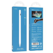 Talpinis rašiklis planšetiniam kompiuteriui Hoco 130 mAh GM109 baltas