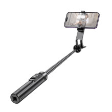 Selfie stick Hoco tripod with wireless remote control K21 black
