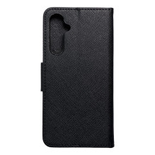 Atverčiamas dėklas, skirtas „Samsung S23 FE Fancy Book“, juodas
