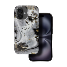 „iPhone 16 PLUS Forcell F-Protect Mirage“ dėklas, suderinamas su „Magsafe Military Drop-Test“, sidabrinis rūko spalvos „iPhone 16 PLUS Forcell F-Protect Mirage“ dėklas, suderinamas su „Magsafe Military Drop-Test“, sidabrinis rūko spalvos