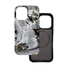 Case for iPhone 16 PLUS Forcell F-Protect Mirage compatible with Magsafe Military Drop-Test silver fog Case for iPhone 16 PLUS Forcell F-Protect Mirage compatible with Magsafe Military Drop-Test silver fog
