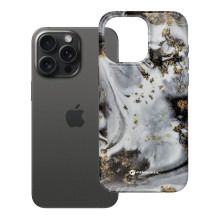 „iPhone 15 PRO MAX“ dėklas „Forcell F-Protect Mirage“, suderinamas su kariniu kritimo testu, sidabro rūko spalvos „iPhone 15 PRO MAX“ dėklas „Forcell F-Protect Mirage“, suderinamas su kariniu kritimo testu, sidabro rūko spalvos