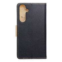 Flip case for Samsung A55 Fancy Book black / gold Flip case for Samsung A55 Fancy Book black / gold