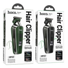 HOCO electric hair clipper with digital display HP23 black