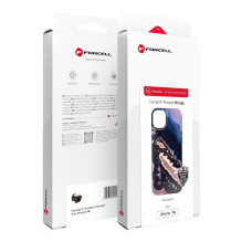 Case for iPhone 15 Forcell F-Protect Mirage compatible with MagSafe Military Drop-Test gold island Case for iPhone 15 Forcell F-Protect Mirage compatible with MagSafe Military Drop-Test gold island