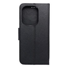 Atverčiamas dėklas Xiaomi Redmi NOTE 13 PRO 4G Fancy Book, juodas Atverčiamas dėklas Xiaomi Redmi NOTE 13 PRO 4G Fancy Book, juodas