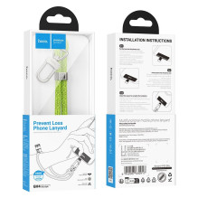 Wrist phone lanyard Hoco 0,21 m GH4 fluorescent green